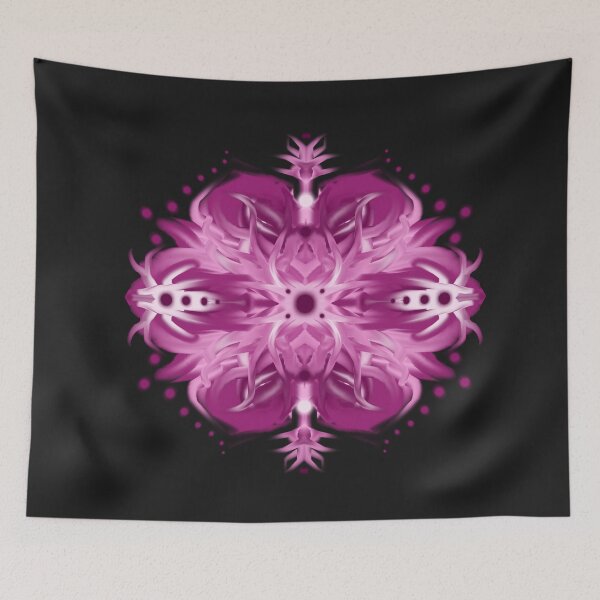 Item preview, Psychedelic Pink Floral designed and sold by Vanessa Hogle.