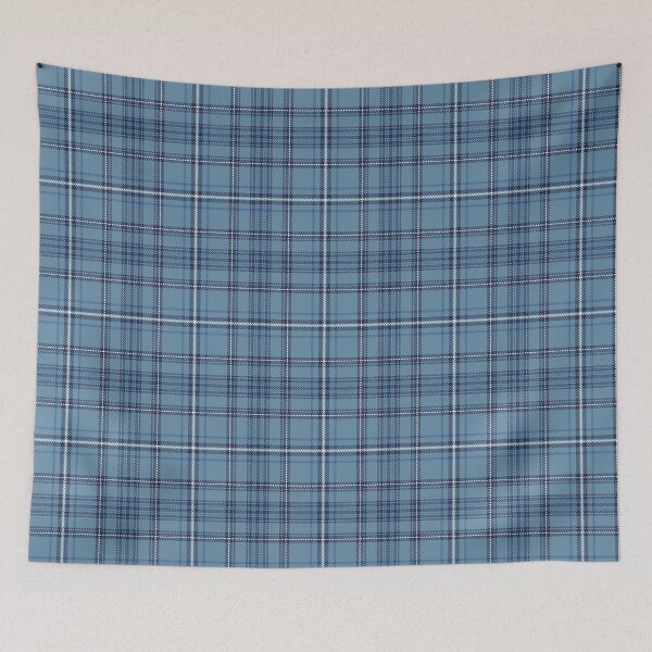 Item preview, Rustic Farmhouse Blue Plaid designed and sold by MameDesign.