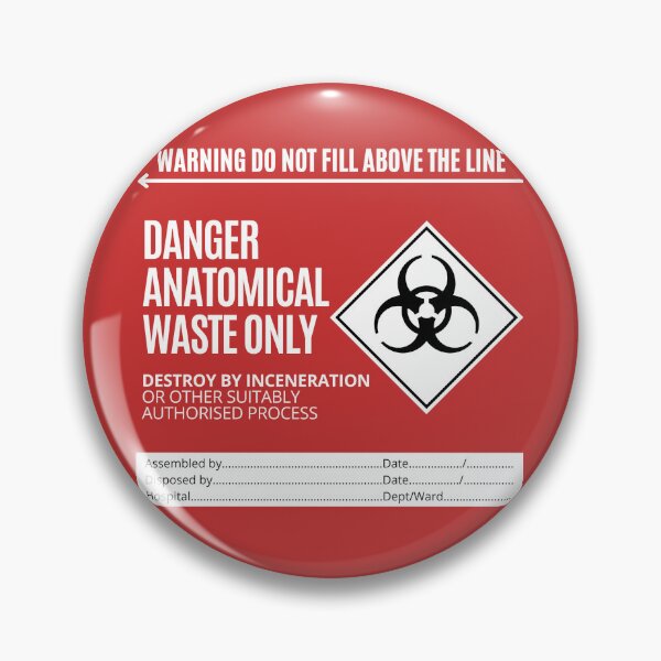 Item preview, Anatomical Waste - Destroy by Inceneration - - Funny veterinary sticker, Veterinary Day Gift Idea, Vets, Vet Nurses, Vet Techs, Reception designed and sold by Verubi.