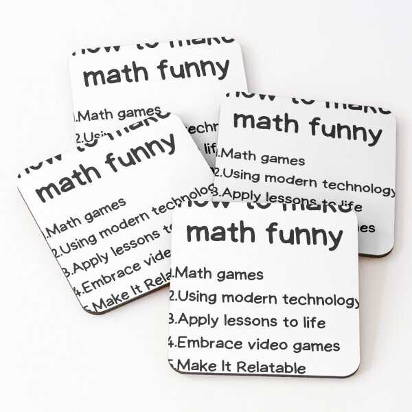 Item preview, How To Make Math Funny designed and sold by Reo12.