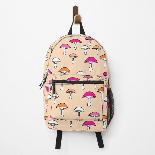 Item preview, Lesbian Pride Mushroom Pattern designed and sold by DropDedDesigns.