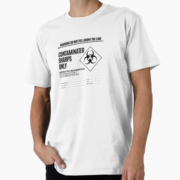 Item preview, Residuos de objetos punzocortantes contaminados - Destruir por incineración - - Pegatina veterinaria divertida, Idea de regalo del día veterinario, Veterinarios, Enfermeros veterinarios, Técnicos veterinarios, Recepción designed and sold by Verubi.