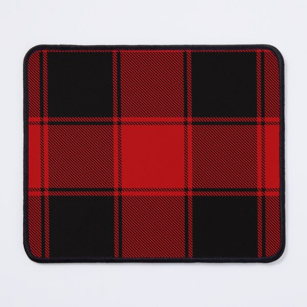 Item preview, Rustic Farmhouse Black Red Tartan Plaid designed and sold by MameDesign.