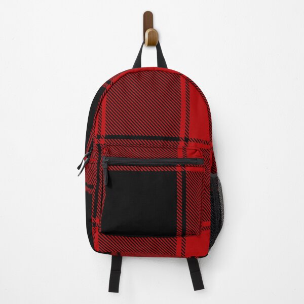 Item preview, Rustic Farmhouse Black Red Tartan Plaid designed and sold by MameDesign.
