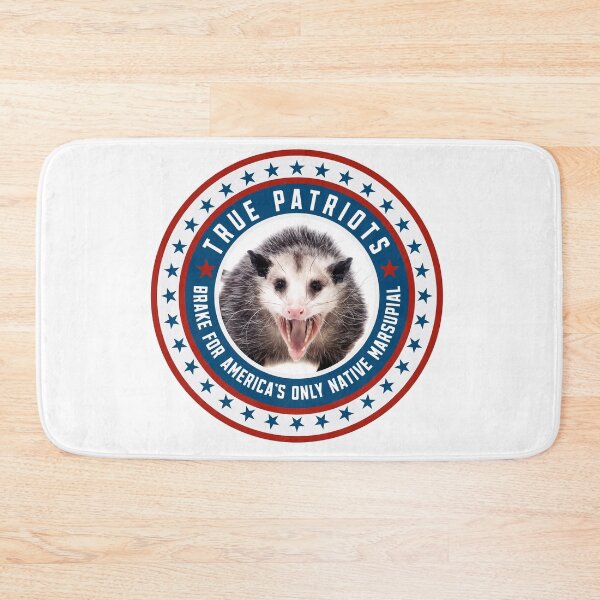Item preview, True Patriots Brake For America's Only Native Marsupial designed and sold by TonySpencer.