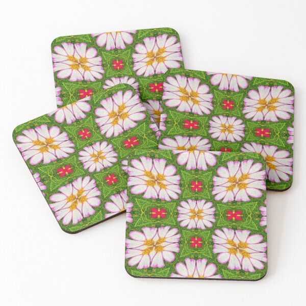 Item preview, Pretty cosmos pattern designed and sold by Patternflower.