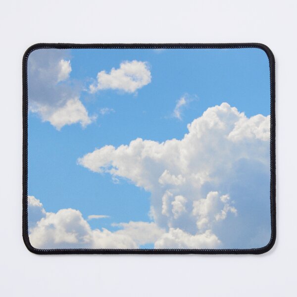 Item preview, Photograph of pretty white puffy clouds in a bright blue sky. - WelshDesigns designed and sold by welshdesigns.