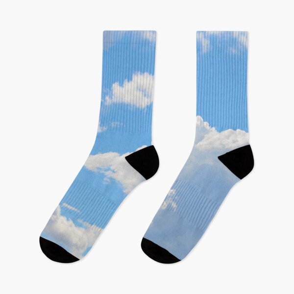 Item preview, Photograph of pretty white puffy clouds in a bright blue sky. - WelshDesigns designed and sold by welshdesigns.