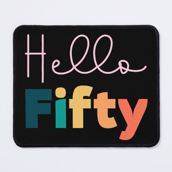 Item preview, Hello Fifty - 50 Year Old Retro Vintage 1972 50th Birthday designed and sold by r-silver.