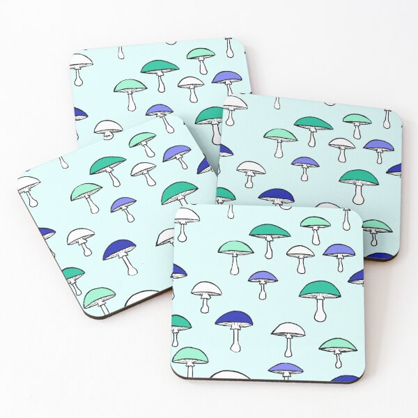 Item preview, MLM Gay Pride Mushroom Pattern designed and sold by DropDedDesigns.