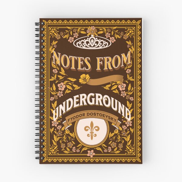 Item preview, Notes From Underground - Fyodor Dostoevsky Book Cover Art  designed and sold by Suyogsonar25.
