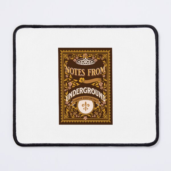 Item preview, Notes From Underground - Fyodor Dostoevsky Book Cover Art  designed and sold by Suyogsonar25.