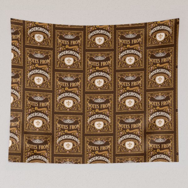 Item preview, Notes From Underground - Fyodor Dostoevsky Book Cover Art  designed and sold by Suyogsonar25.