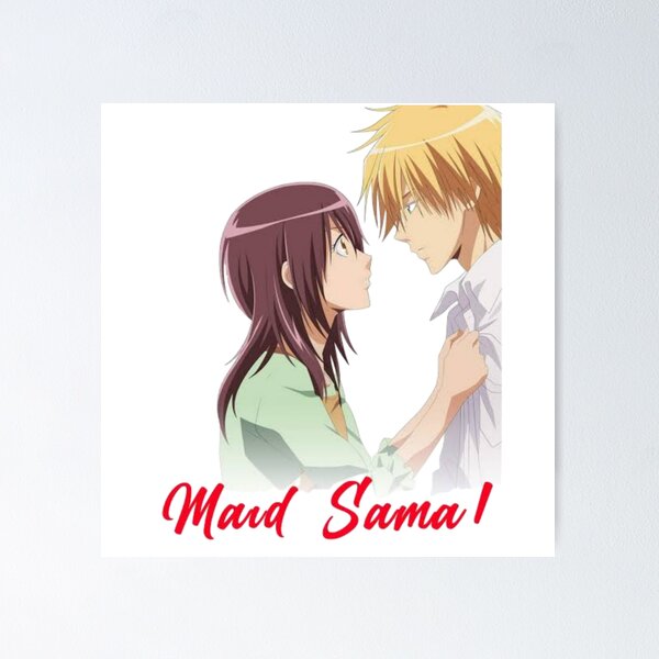 Anime couple hd kiss maid Custom Gaming Mat Desk