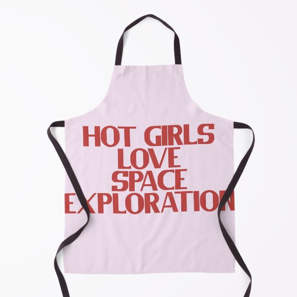 Item preview, Hot Girls Love Space Exploration - Red Bold Text designed and sold by Chubuter.