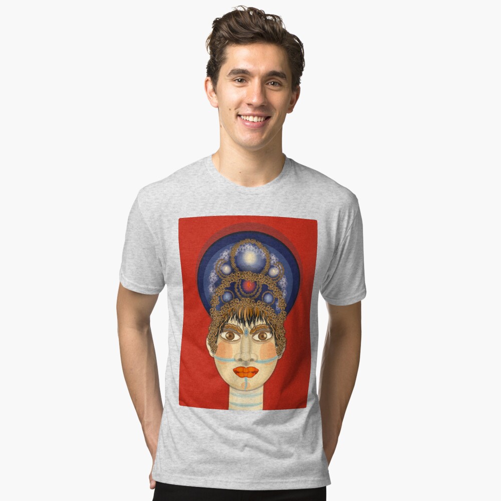 Item preview, Tri-blend T-Shirt designed and sold by aremaarega.