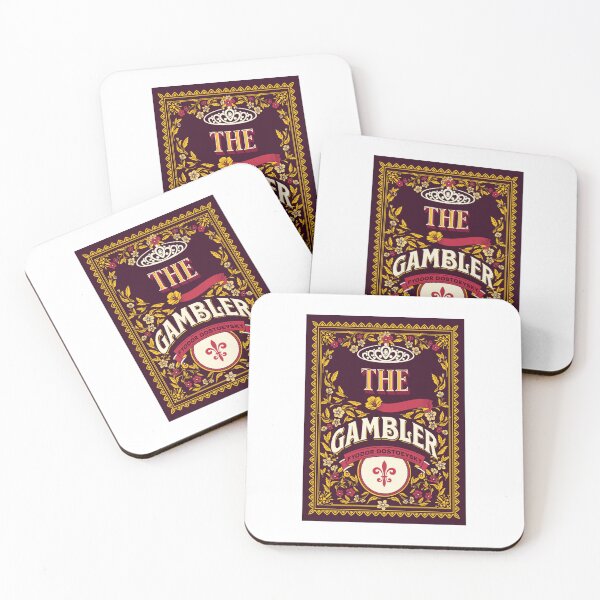 Item preview, The Gambler - Fyodor Dostoevsky Book Cover Art  designed and sold by Suyogsonar25.
