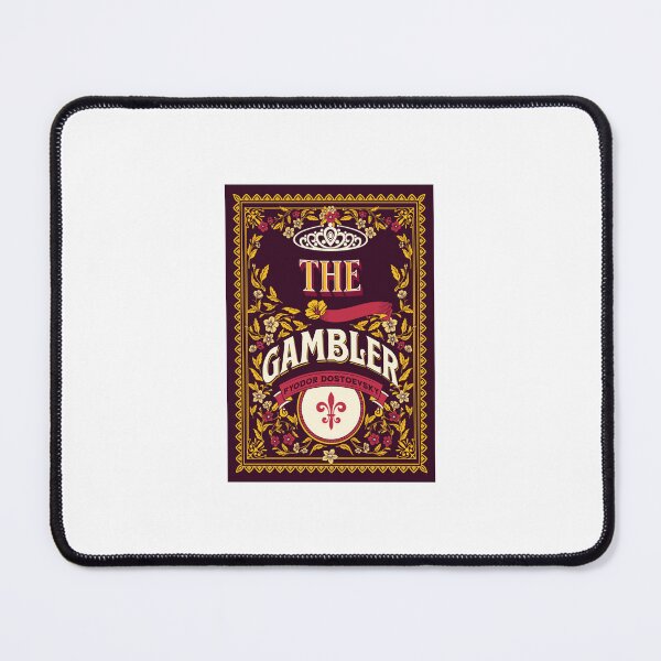 Item preview, The Gambler - Fyodor Dostoevsky Book Cover Art  designed and sold by Suyogsonar25.