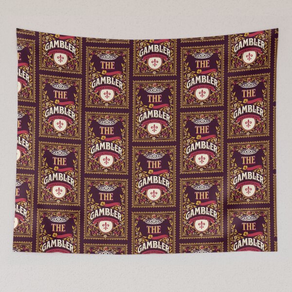 Item preview, The Gambler - Fyodor Dostoevsky Book Cover Art  designed and sold by Suyogsonar25.