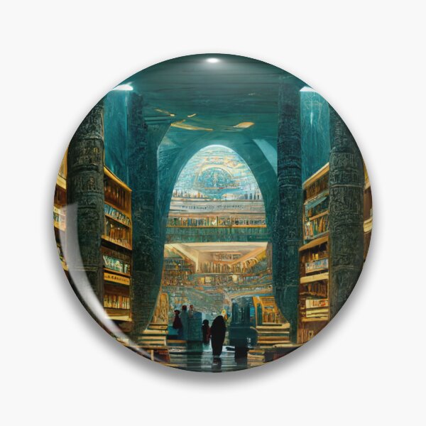 Item preview, Library of Alexandria  designed and sold by AngelTherapy.