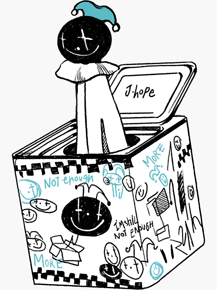 "Jack in the Box" Sticker for Sale by JasFanmerchs Redbubble