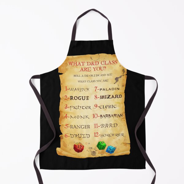 Item preview, What D&D Class are You? (Vertical) designed and sold by Rene Trujillo Illustrations.