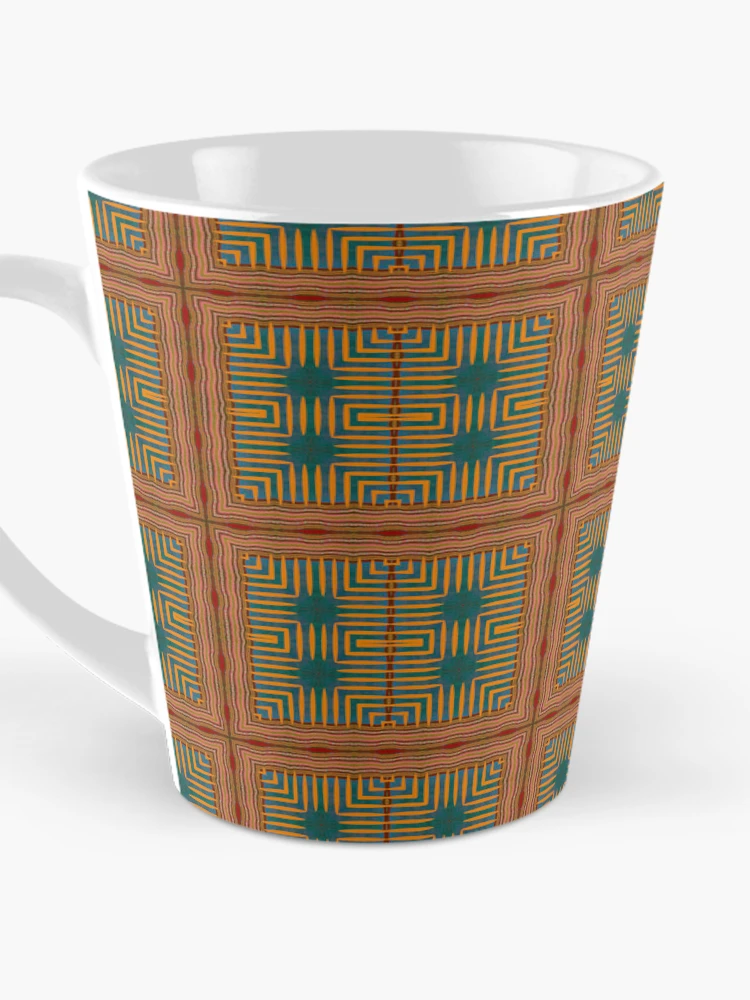Thumbnail 3 of 4, Coffee Mug,  CUTE ABSTRACT NATIVE AMERICAN RUG. designed and sold by Ralek.
