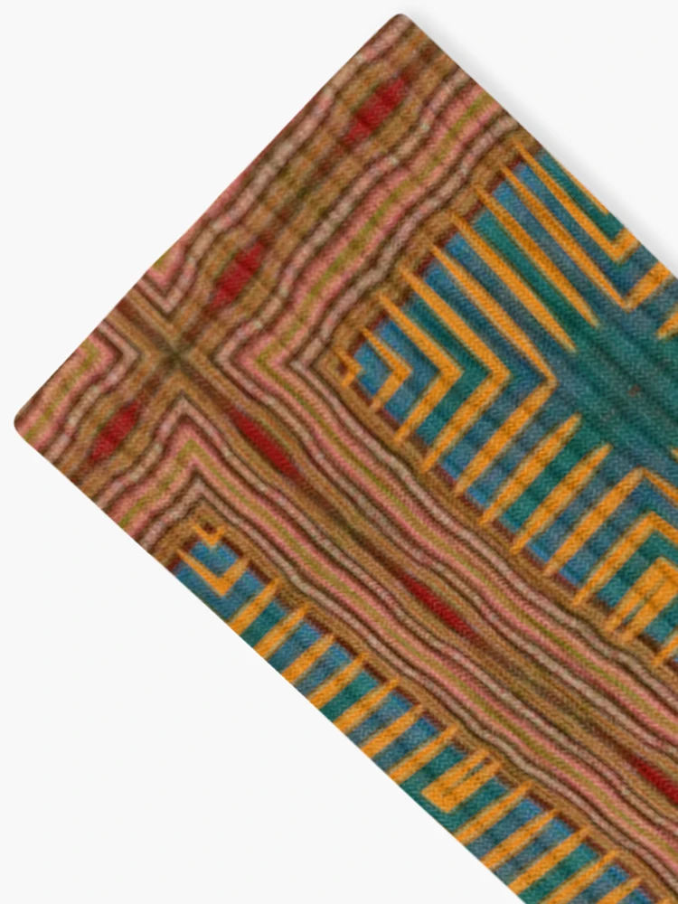 Thumbnail 2 of 5, Socks, CUTE ABSTRACT NATIVE AMERICAN RUG. designed and sold by Ralek.