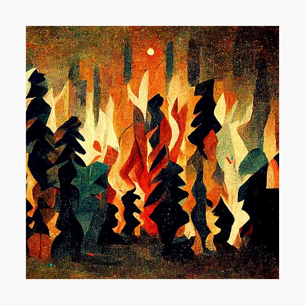 Item preview, Forest in Flames designed and sold by AngelTherapy.