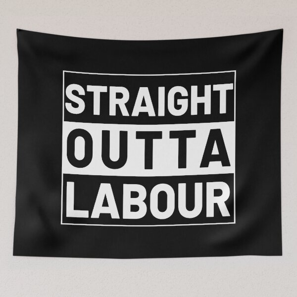 Item preview, straight outta labour designed and sold by Ashi17.