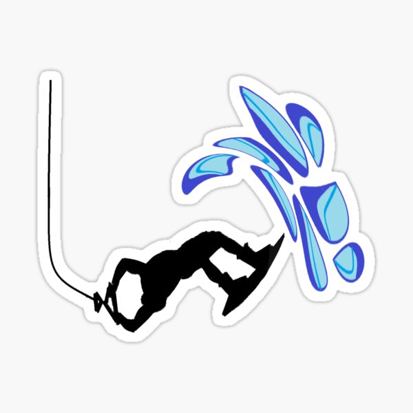 Wake in Motion Sticker