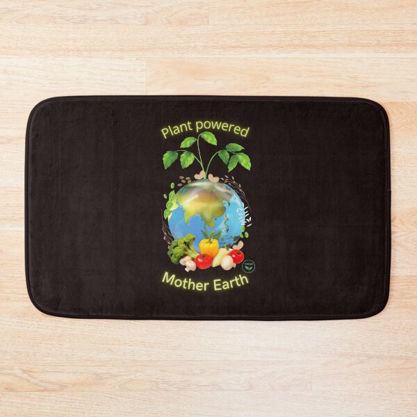 Item preview, Plant powered mother earth tee shirt , vegan , plant based  designed and sold by Kim  Loftis.