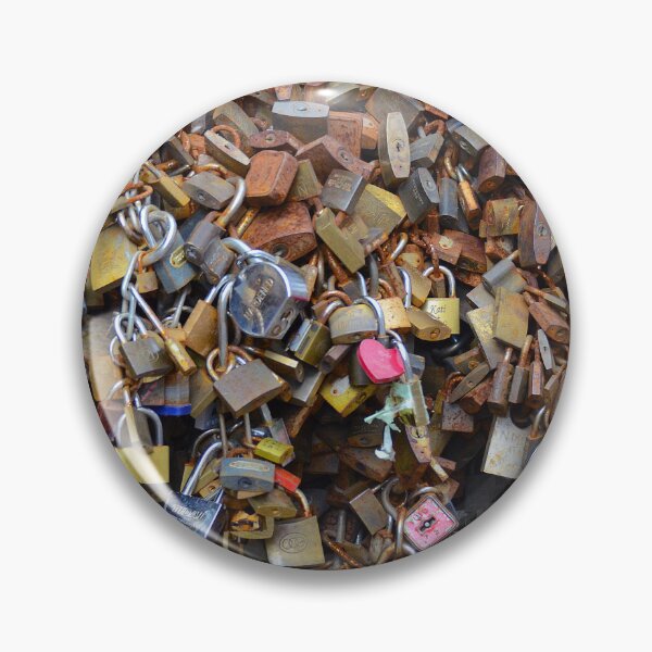 Item preview, This is a puzzle picture from Hell.  It’s a photograph of love locks in Sofia Bulgaria - WelshDesigns designed and sold by welshdesigns.