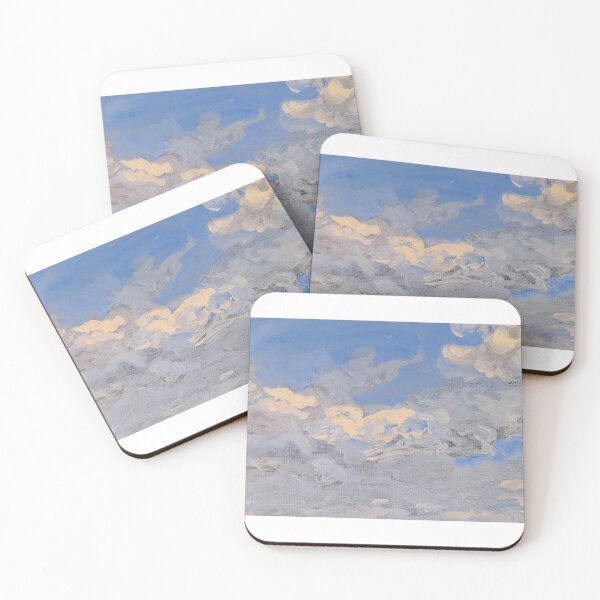 Item preview, Sunset clouds, painting designed and sold by Anna Effenberger Art.