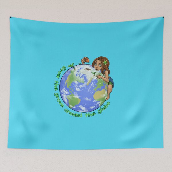Item preview, Grow the grove around the globe designed and sold by NatureImagine.