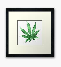 Legal Marijuana Art Framed Print