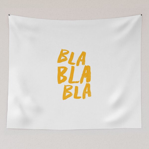 Item preview, BLA BLA BLA GOLD STICKER designed and sold by SUDAHLAHDONN.