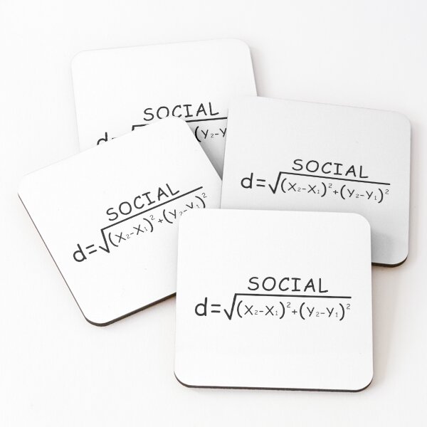 Item preview, MATH SOCIAL FORMULA designed and sold by Mr Wolf.