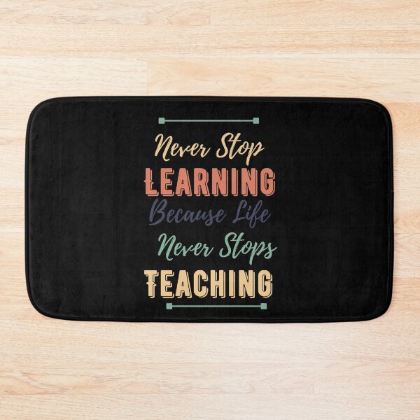 Item preview, Never Stop Learning designed and sold by Saimia.