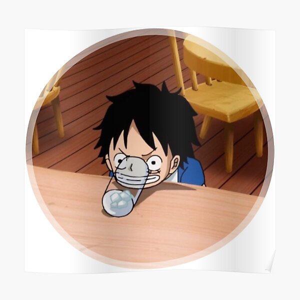 "Goofy Baby Luffy One Piece" Poster for Sale by Joejo19 Redbubble
