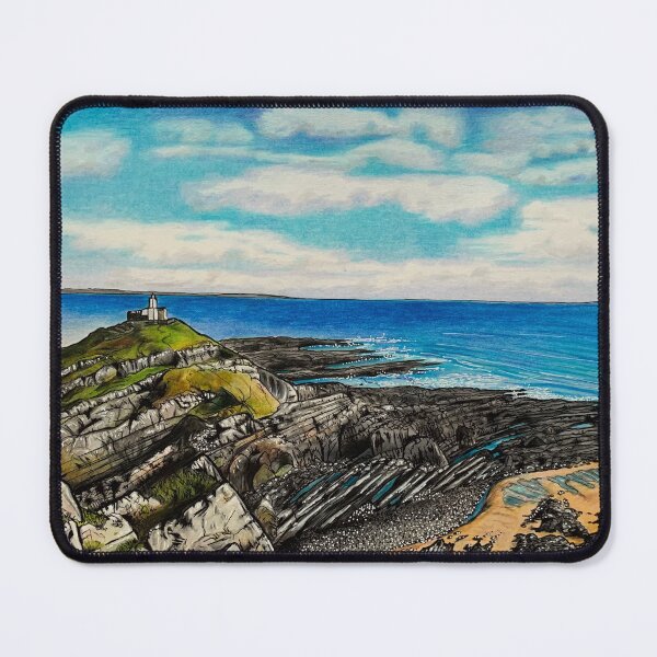 Item preview, Mumbles lighthouse (Gower Peninsula)  designed and sold by Karen Elaine Evans.
