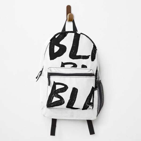Item preview, BLA BLA BLA BLACK STICKER designed and sold by SUDAHLAHDONN.
