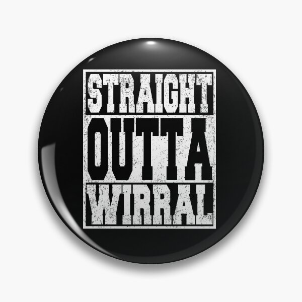 Item preview, Straight Outta Wirral Merseyside Vintage designed and sold by ARTZ84.