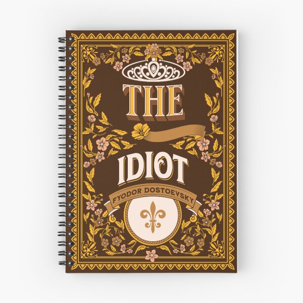 Item preview, The Idiot - Fyodor Dostoevsky Book Cover Art  designed and sold by Suyogsonar25.