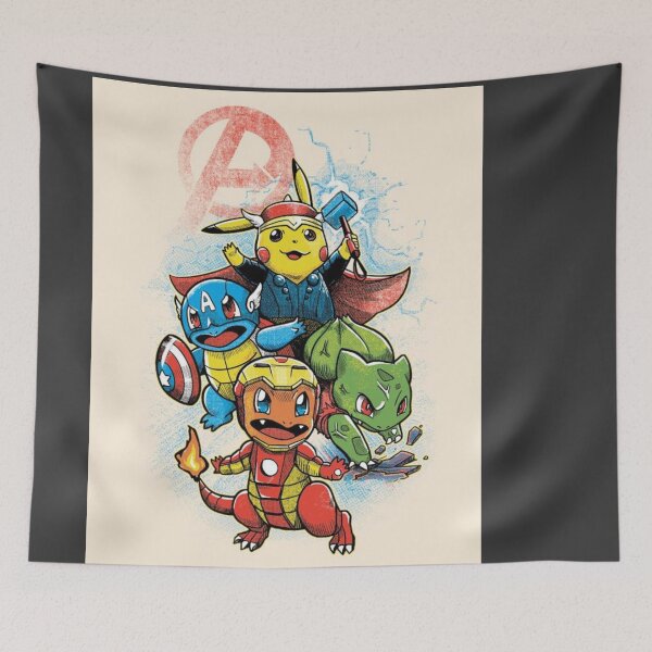 Item preview, pokeavengers fan art  designed and sold by FandAstyle.