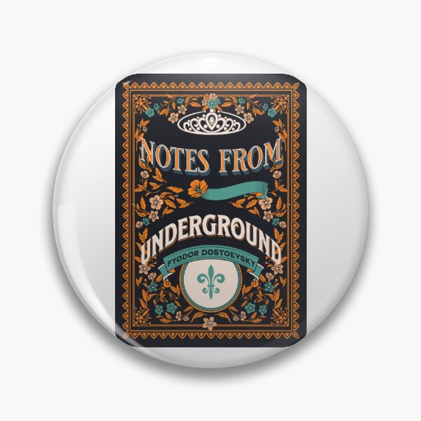 Item preview, Notes From Underground - Fyodor Dostoevsky Book Cover Art  designed and sold by Suyogsonar25.