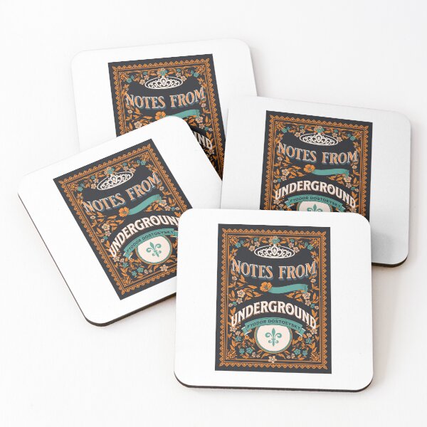 Item preview, Notes From Underground - Fyodor Dostoevsky Book Cover Art  designed and sold by Suyogsonar25.