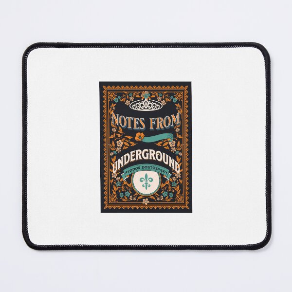 Item preview, Notes From Underground - Fyodor Dostoevsky Book Cover Art  designed and sold by Suyogsonar25.