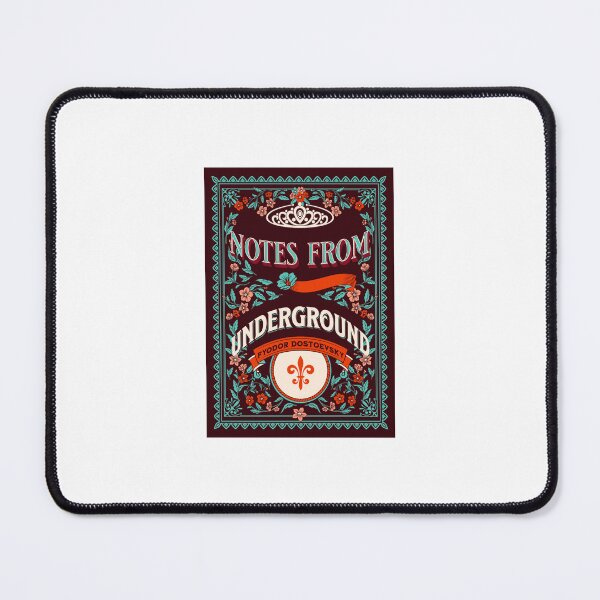 Item preview, Notes From Underground - Fyodor Dostoevsky Book Cover Art  designed and sold by Suyogsonar25.