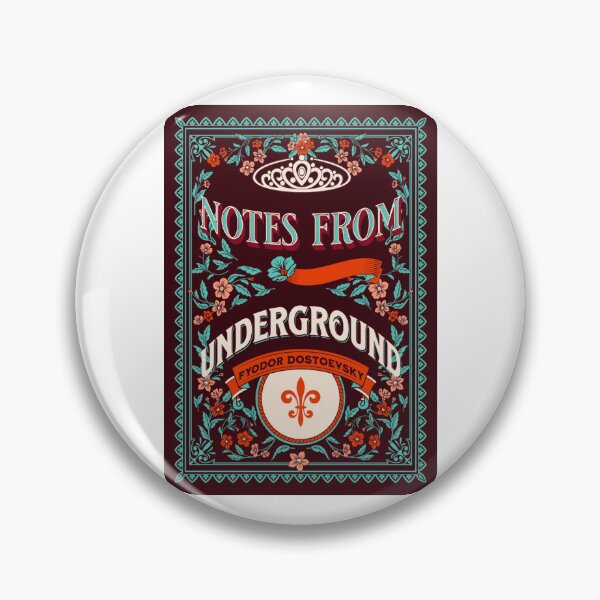 Item preview, Notes From Underground - Fyodor Dostoevsky Book Cover Art  designed and sold by Suyogsonar25.